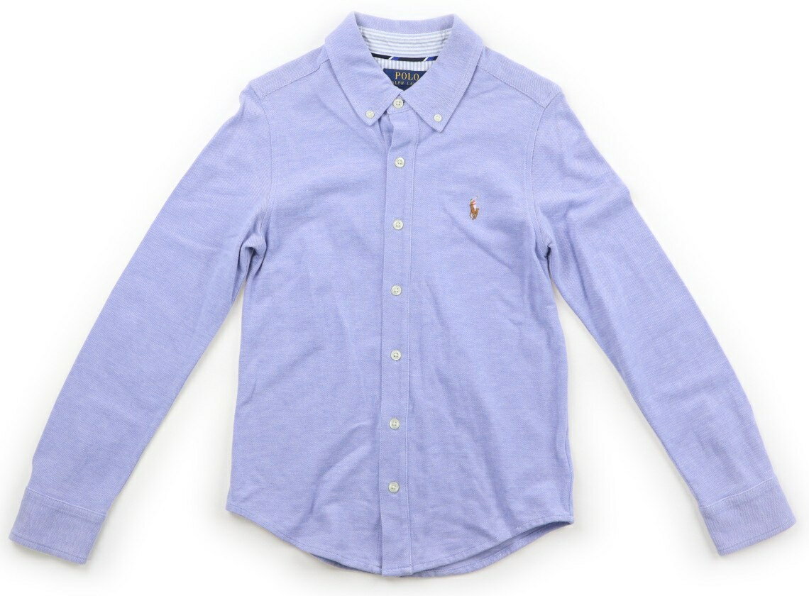 ポロラルフローレン POLO RALPH LAUREN シャツ・ブラウス 140 男の子 ブルー 子供服 ベビー服 キッズ アウトレット ユーズド 【中古】キッズ・ベビー・マタニティ