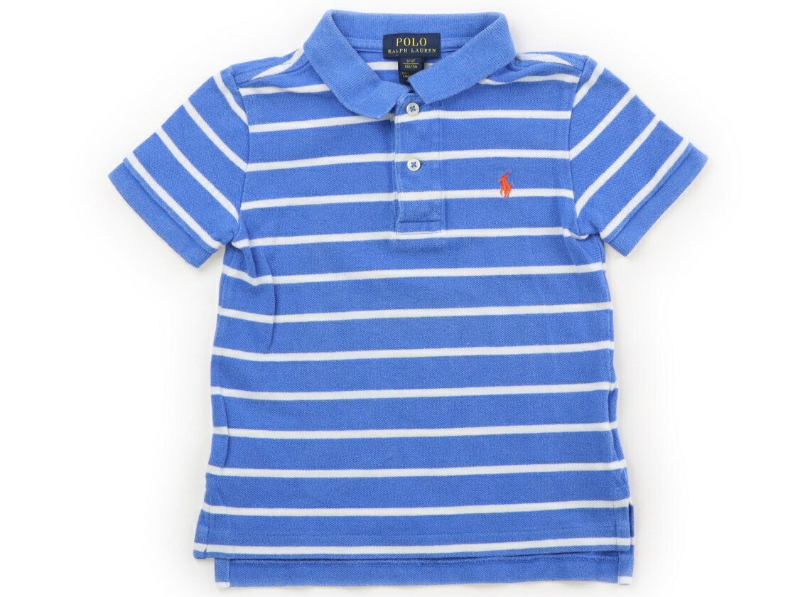 　ブランド 　POLO RALPH LAUREN(ポロラルフローレン) 　カテゴリー 　ポロシャツ 　サイズ 　100サイズ 　色 　ブルー・ホワイト・ボーダー 　状態 　★★（返品不可） 　記名 　なし 　ジャンル 　Boy 薄いシミがいくつか見られ、全体に色あせ・毛羽立ちが目立ちます。 ＊【状態】【サイズ】に関しての詳しい説明はこちら