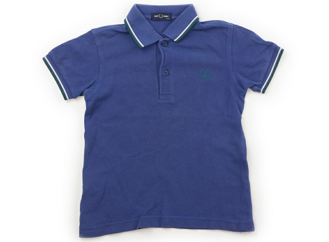 フレッド ペリー FRED PERRY ポロシャツ 110 男の子 ブルー 子供服 ベビー服 キッズ アウトレット ユーズド 【中古】キッズ ベビー マタニティ