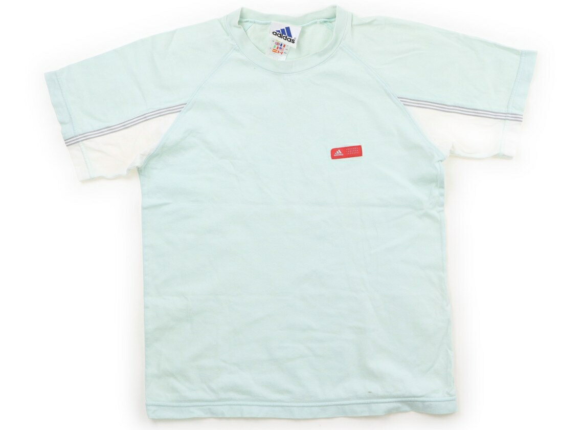 Rakuten - アディダス Adidas Tシャツ・カットソー 150 女の子 ミントブルー 子供服 ベビー服 キッズ アウトレット ユーズド 【中古】キッズ・ベビー・マタニティ