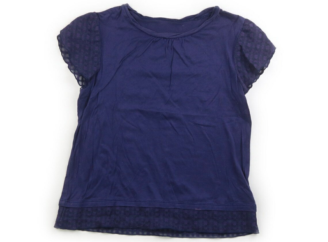 コムサフィユ COMME CA FILLE Tシャツ・カットソー 140 女の子 ネイビー 子供服 ベビー服 キッズ アウトレット ユーズド 【中古】キッズ・ベビー・マタニティ