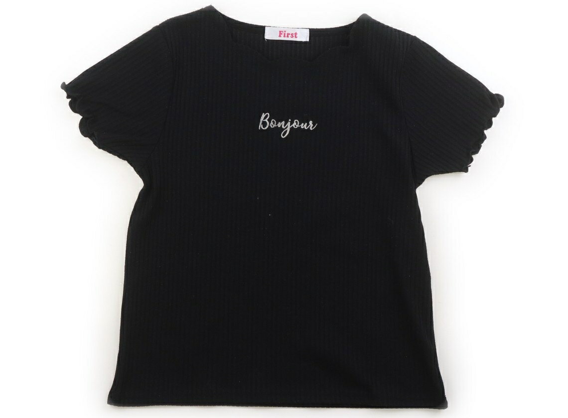 イングファースト INGNI First Tシャツ・カットソー 140 女の子 黒 子供服 ベビー服 キッズ アウトレット ユーズド キッズ・ベビー・マタニティ