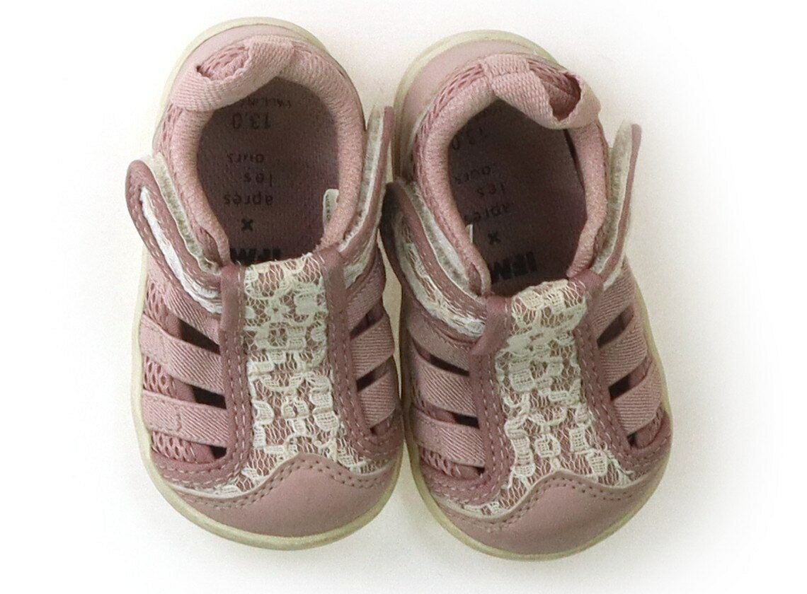 Shoes - イフミー IFME サンダル 靴13cm〜 女の子 くすみピンク 子供服 ベビー服 キッズ アウトレット ユーズド 【中古】キッズ・ベビー・マタニティ