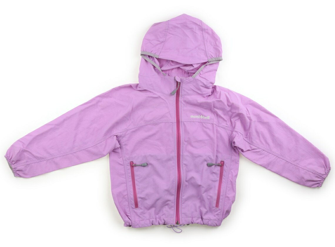 モンベル mont-bell ブルゾン Gジャン 110 女の子 パープル 子供服 ベビー服 キッズ アウトレット ユーズド 【中古】キッズ ベビー マタニティ