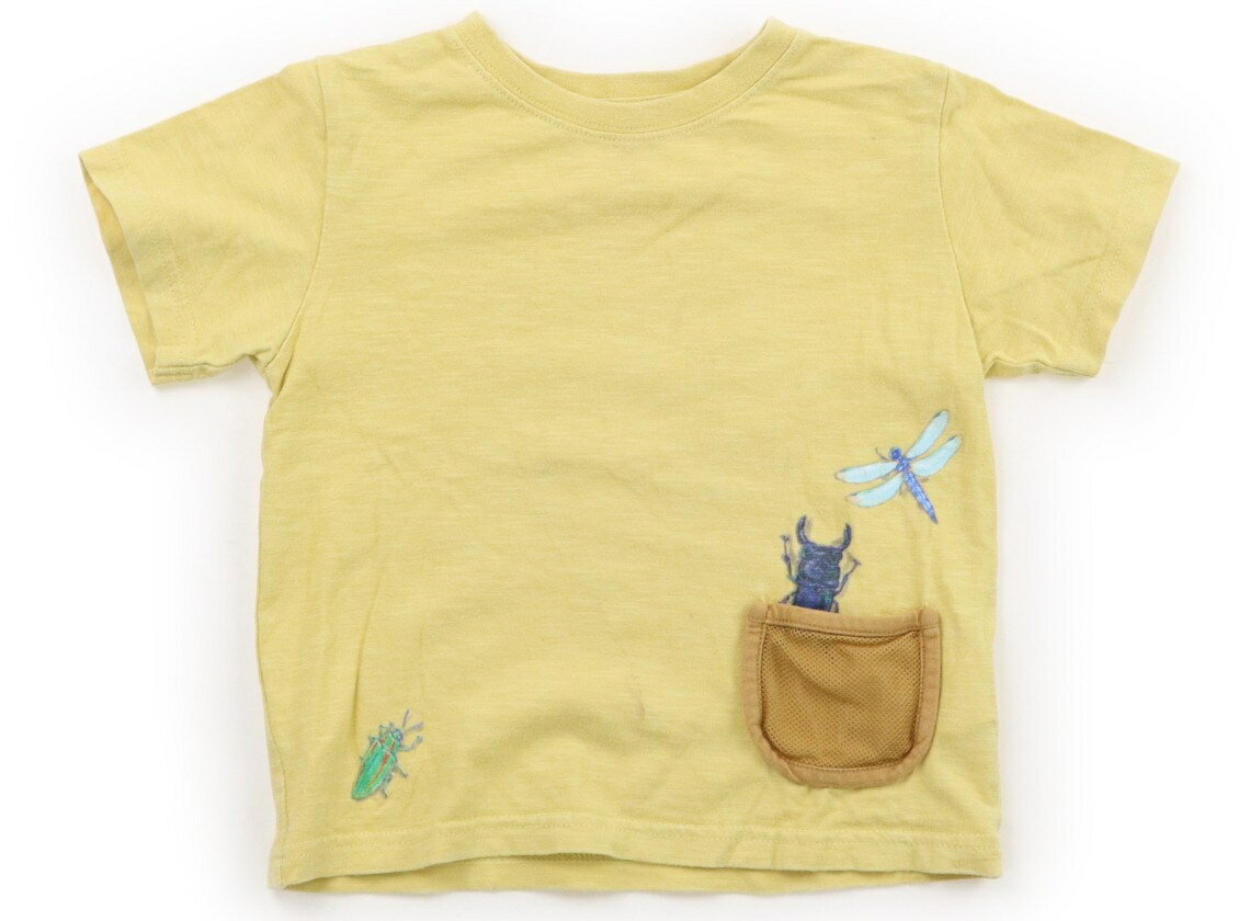 ビームス BEAMS Tシャツ・カットソー 100 男の子 杢マスタードイエロー・昆虫 子供服 ベビー服 キッズ アウトレット ユーズド 【中古】キッズ・ベビー・マタニティ