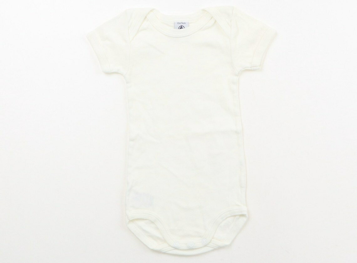 プチバトー PETIT BATEAU ロンパース 70 男の子 白 子供服 ベビー服 キッズ アウトレット ユーズド 【中古】キッズ・ベビー・マタニティ