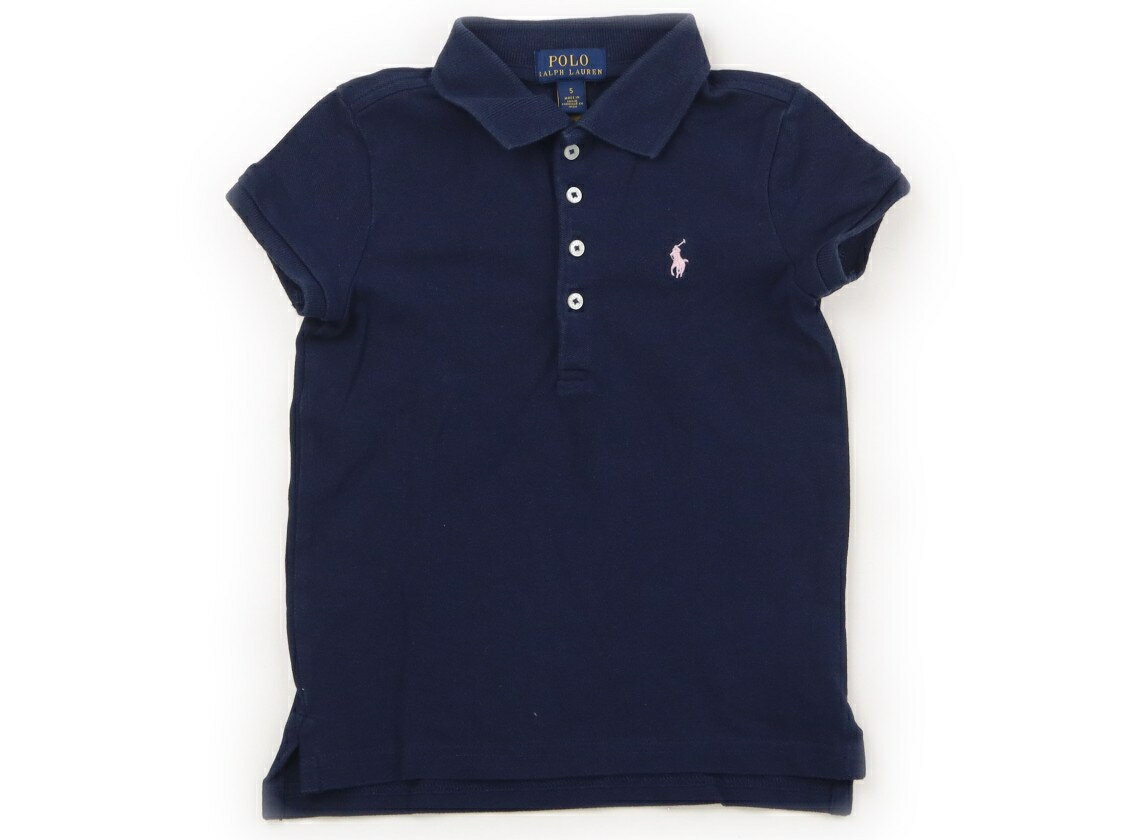 ポロラルフローレン POLO RALPH LAUREN ポロシャツ 120 女の子 紺 子供服 ベビー服 キッズ アウトレット ユーズド 【中古】キッズ・ベビー・マタニティ