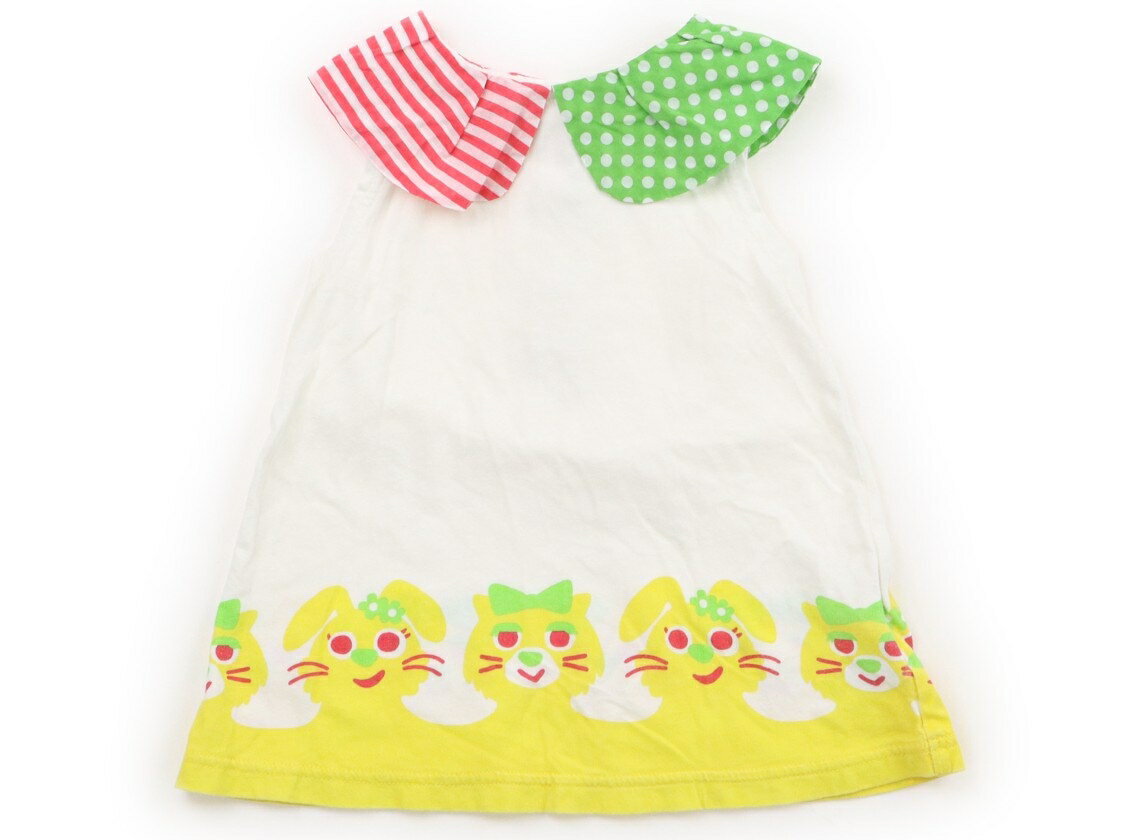 T-Shirts （Short Sleeve） - ビッツ bit'z チュニック 100 女の子 ホワイト・イエローキャラクター・グリーン・レッド 子供服 ベビー服 キッズ アウトレット ユーズド 【中古】キッズ・ベビー・マタニティ