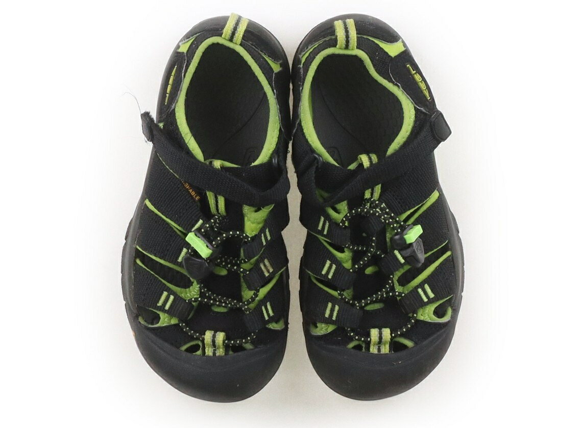 キーン KEEN サンダル 靴20cm〜 男の子 黒　黄 子供服 ベビー服 キッズ アウトレット ユーズド 【中古】キッズ・ベビー・マタニティ