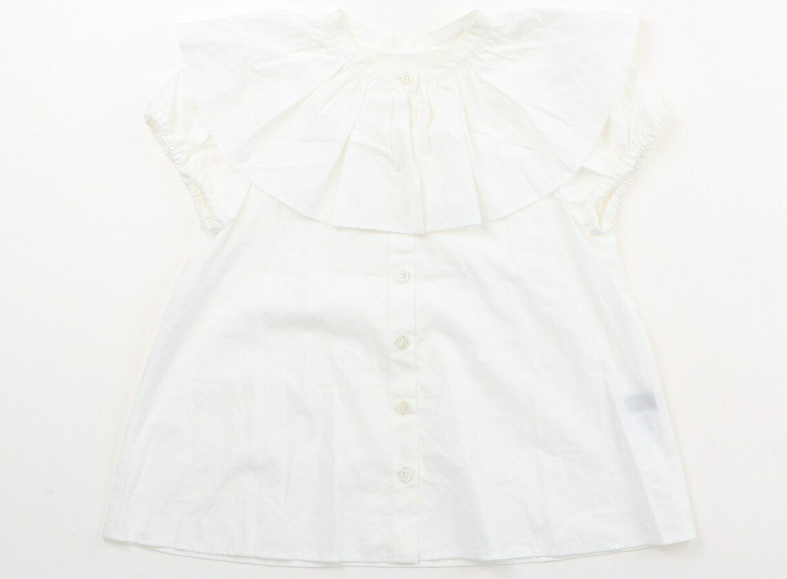 コムサフィユ COMME CA FILLE シャツ・ブラウス 120 女の子 白 子供服 ベビー服 キッズ アウトレット ユーズド 【中古】キッズ・ベビー・マタニティ