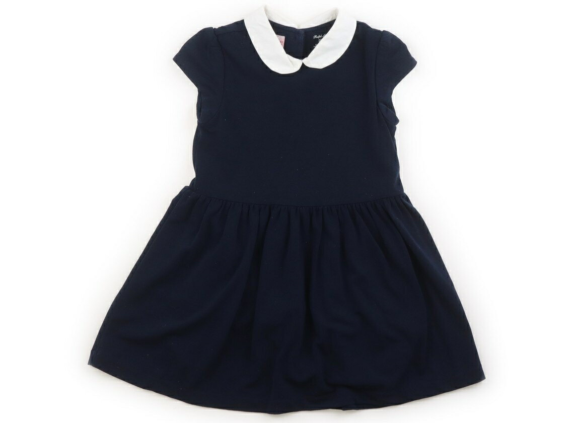 Rakuten - ラルフローレン Ralph Lauren ワンピース 90 女の子 ネイビー・ホワイト 子供服 ベビー服 キッズ アウトレット ユーズド 【中古】キッズ・ベビー・マタニティ