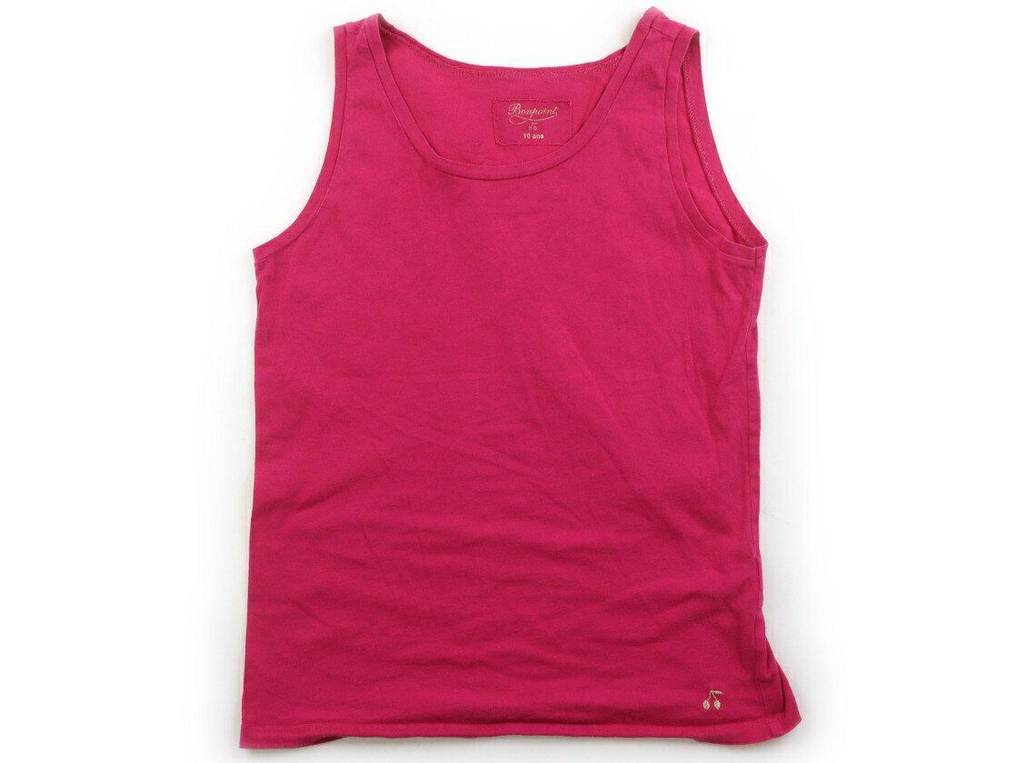 Bonpoint tank top/camisole, size 130, girls', fuchsia pink. Children's clothing, baby clothes, kids' clothing, outlet, used. [Pre-owned] Kids, Baby, Maternity