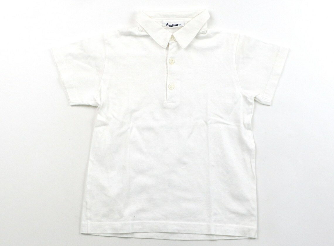 ファミリア familiar シャツ・ブラウス 120 男の子 白 子供服 ベビー服 キッズ アウトレット ユーズド 【中古】キッズ・ベビー・マタニティ
