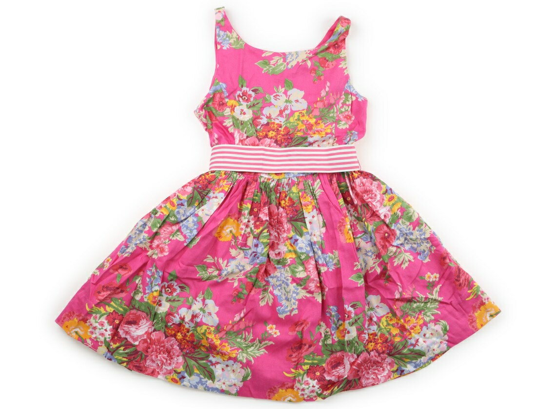 ラルフローレン Ralph Lauren ワンピース 140 女の子 ピンク　花柄 子供服 ベビー服 キッズ アウトレット ユーズド 【中古】キッズ・ベビー・マタニティ
