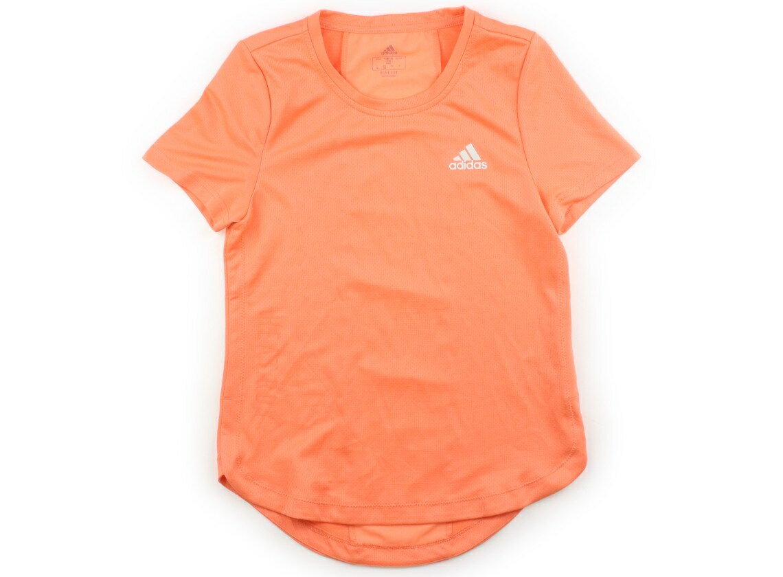 アディダス Adidas スポーツウェア・ダンスウェア 150 女の子 オレンジ 子供服 ベビー服 キッズ アウトレット ユーズド 【中古】キッズ・ベビー・マタニティ