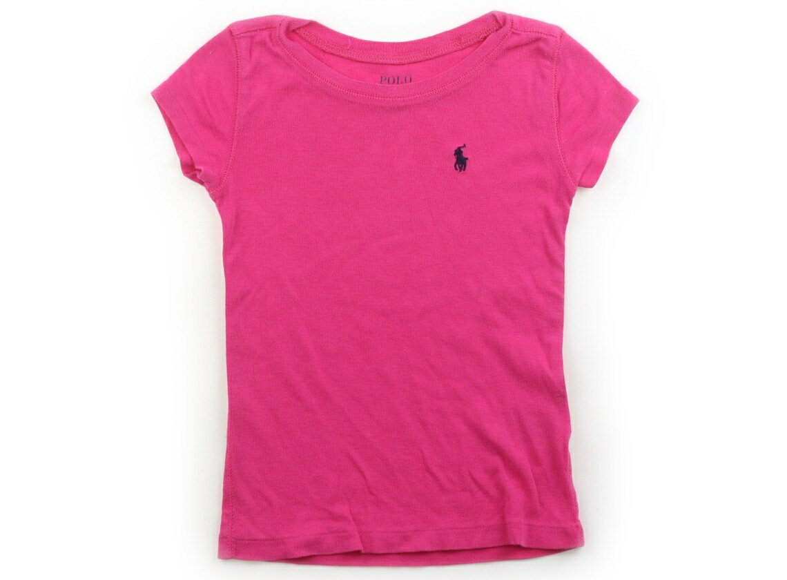 ポロラルフローレン POLO RALPH LAUREN Tシャツ・カットソー 120 女の子 ショッキングピンク 子供服 ベビー服 キッズ アウトレット ユーズド 【中古】キッズ・ベビー・マタニティ