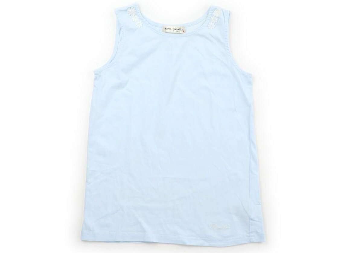 Pom Ponette Tank Top/Camisole, Size 150, Girls, Light Blue, Children's Clothing, Baby Clothes, Kids, Outlet, Used [Pre-owned] Kids, Baby, Maternity