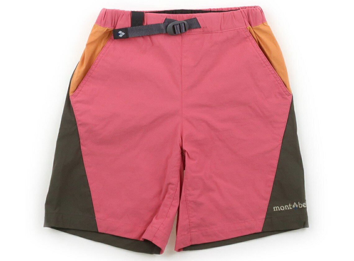 Long-Trousers, Trousers - モンベル mont-bell ハーフパンツ 110 女の子 ピンク・カーキ 子供服 ベビー服 キッズ アウトレット ユーズド 【中古】キッズ・ベビー・マタニティ