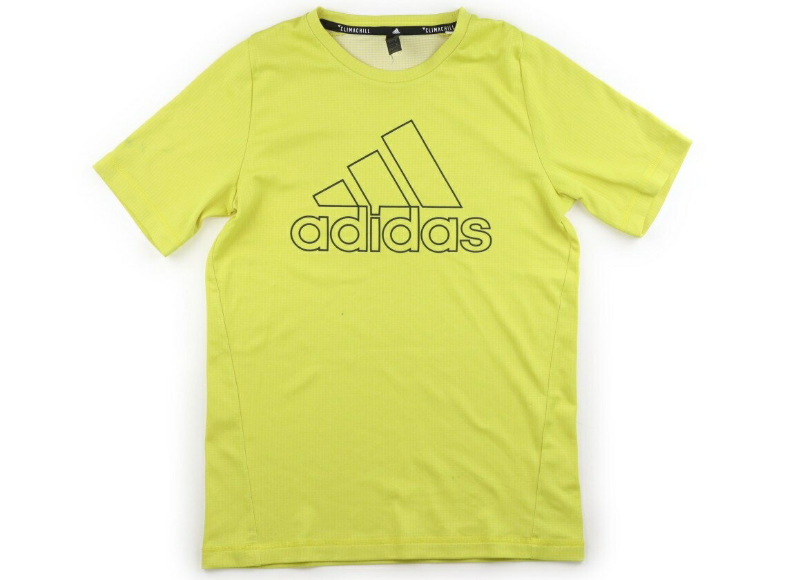 アディダス Adidas スポーツウェア・ダンスウェア 160 男の子 イエロー 子供服 ベビー服 キッズ アウトレット ユーズド 【中古】キッズ・ベビー・マタニティ