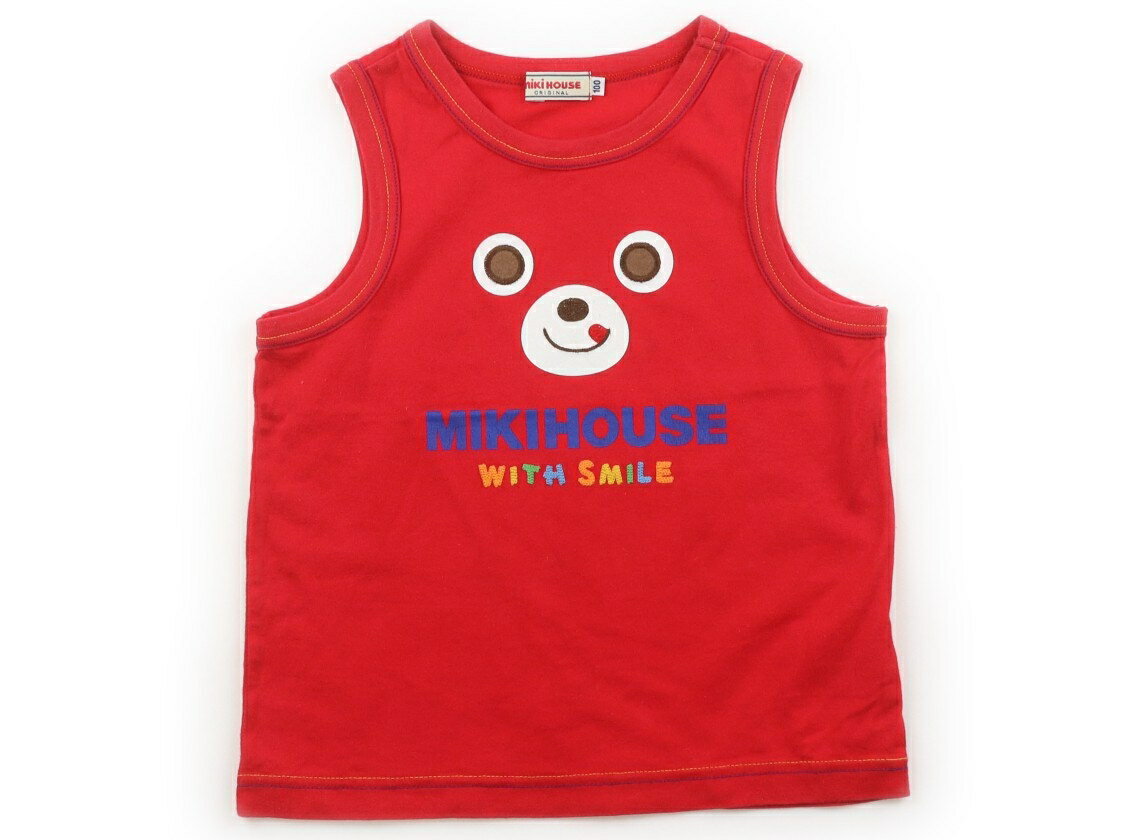 Miki House Tank Top/Camisole, Size 100, Boys, Red, Children's Clothing, Baby Clothes, Kids, Outlet, Used [Pre-owned] Kids, Baby, Maternity