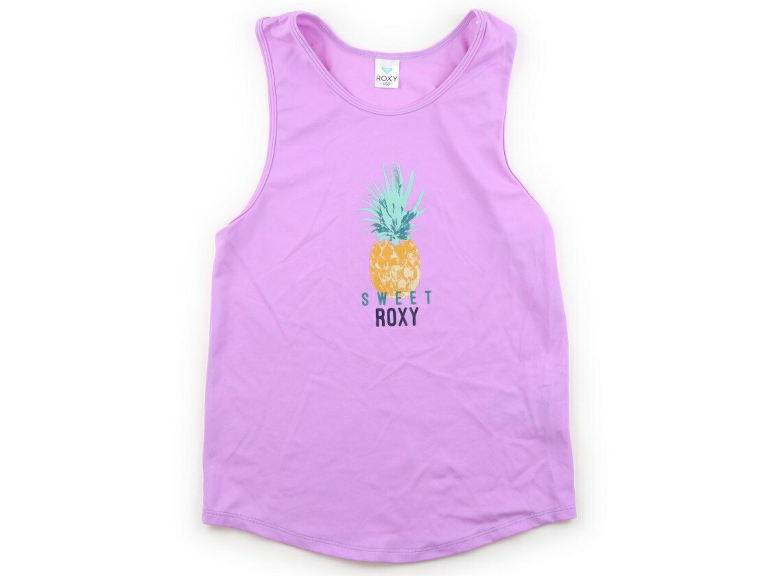Roxy ROXY Tank Top/Camisole, Size 150, Girls, Purple/Pineapple Pattern, Children's Clothing, Baby Clothes, Kids, Outlet, Used [Pre-owned] Kids, Baby, Maternity