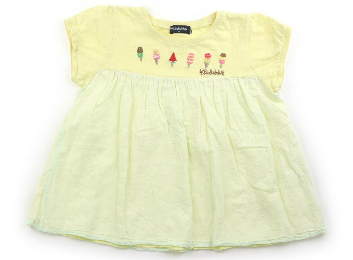 Kids,Baby, Maternity - クレードスコープ kladskap チュニック 120 女の子 レモン 子供服 ベビー服 キッズ アウトレット ユーズド 【中古】キッズ・ベビー・マタニティ