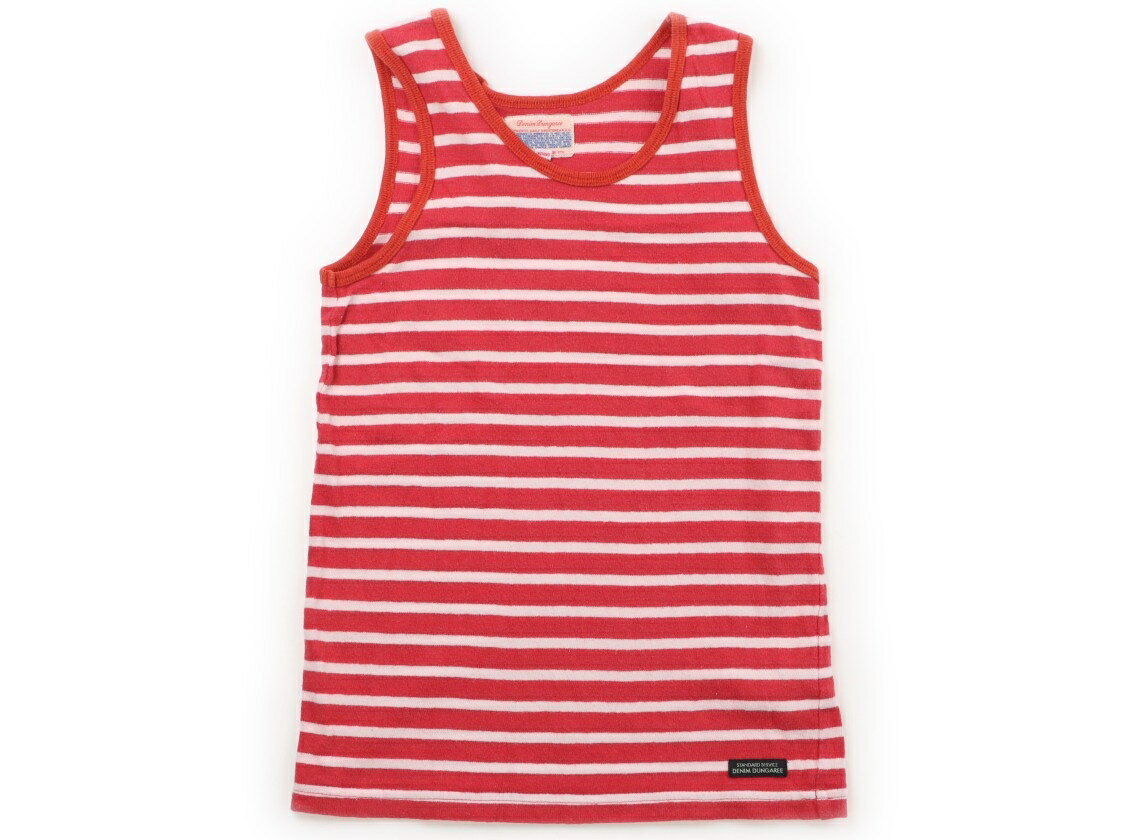 DENIM & DUNGAREE Tank Top/Camisole, Size 140, Boys, Red & White Stripe, Children's Clothing, Baby Clothes, Kids, Outlet, Used [Pre-owned] Kids, Baby, Maternity