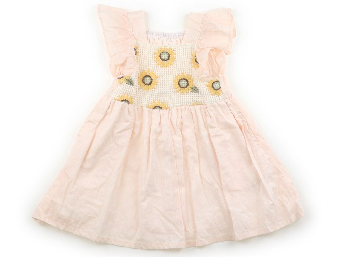 Rakuten - プティマイン petit main ワンピース 80 女の子 花柄イエロー薄ピンク 子供服 ベビー服 キッズ アウトレット ユーズド 【中古】キッズ・ベビー・マタニティ
