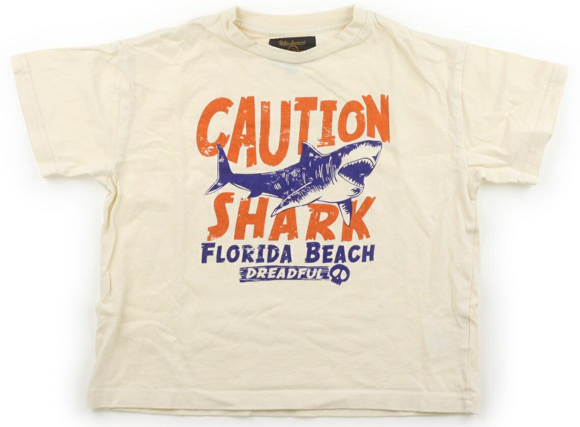 T-Shirts （Short Sleeve） - マーキーズ Markey's Tシャツ・カットソー 120 女の子 サメ、ベージュ 子供服 ベビー服 キッズ アウトレット ユーズド 【中古】キッズ・ベビー・マタニティ