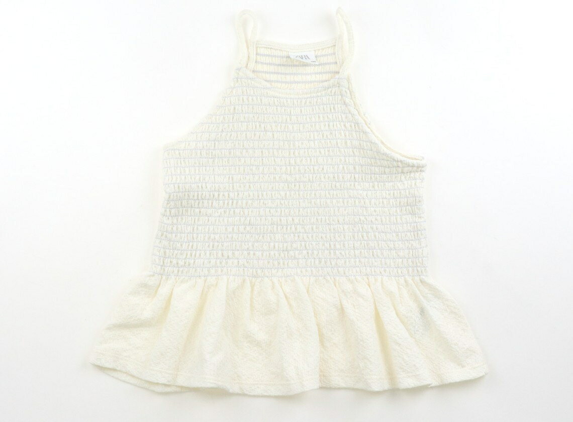 ザラ ZARA タンクトップ・キャミソール 140 女の子 アイボリー 子供服 ベビー服 キッズ アウトレット ユーズド 【中古】キッズ・ベビー・マタニティ