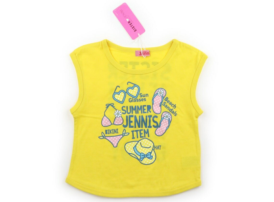 ジェニィ JENNI タンクトップ・キャミソール 110 女の子 イエロー・ビーチアイテム 子供服 ベビー服 キッズ アウトレット ユーズド 【中古】キッズ・ベビー・マタニティ