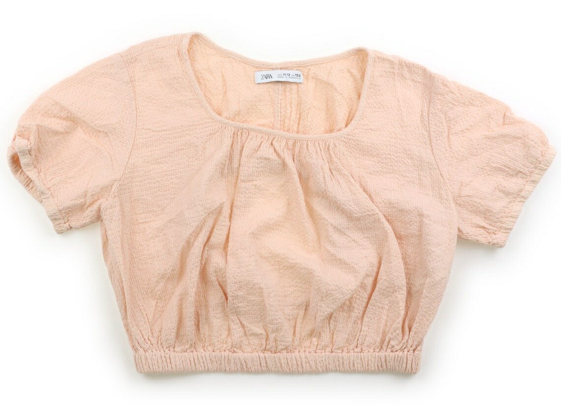 Rakuten - ザラ ZARA シャツ・ブラウス 150 女の子 オレンジベージュ系 子供服 ベビー服 キッズ アウトレット ユーズド 【中古】キッズ・ベビー・マタニティ