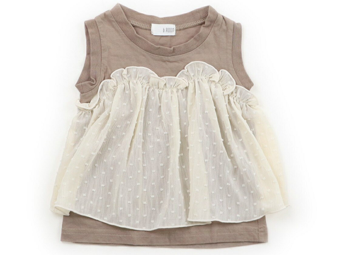 b.ROOM Tank Top/Camisole, Size 90, Girls, Olive Beige, Children's Clothing, Baby Clothes, Kids, Outlet, Used [Pre-owned] Kids, Baby, Maternity