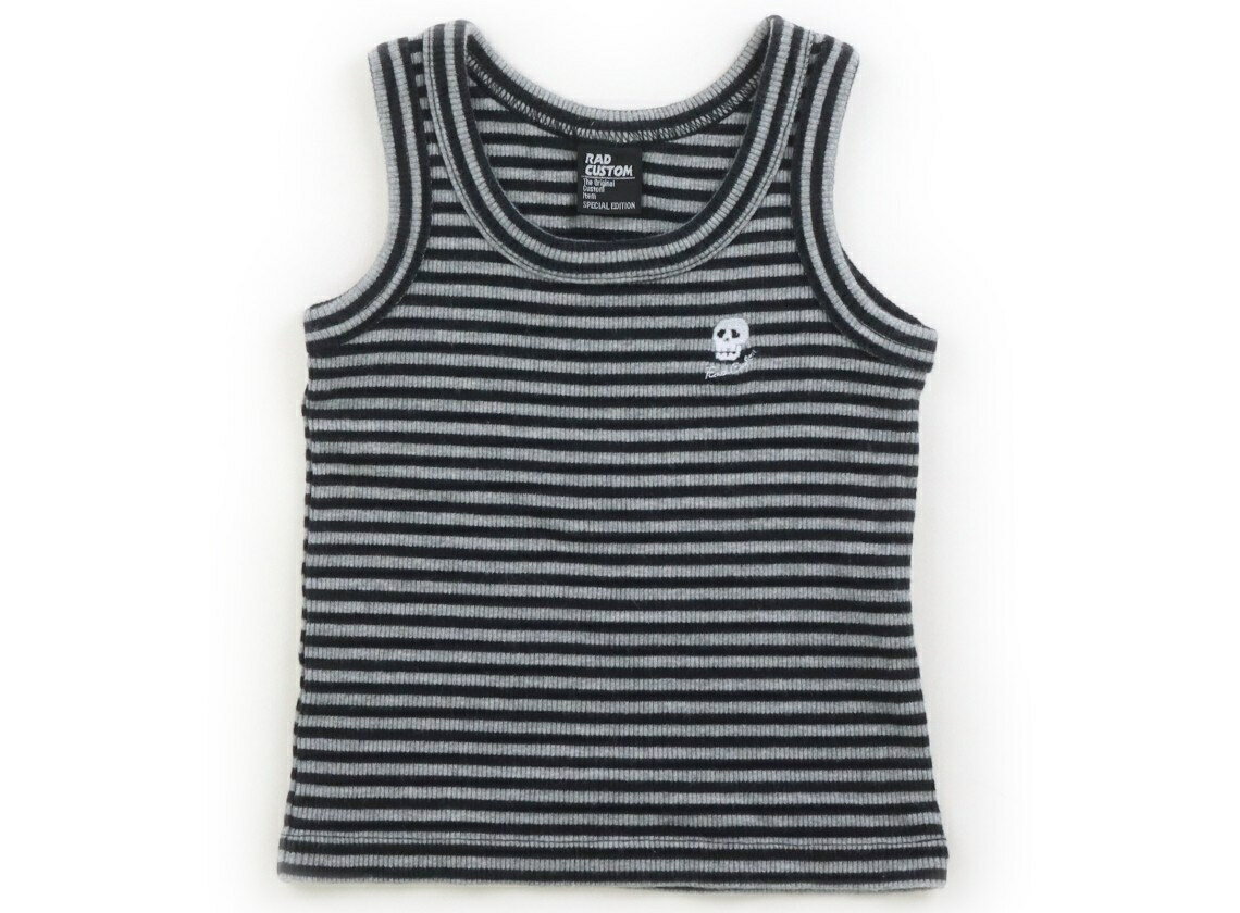 RAD CUSTOM Tank Top/Camisole, Size 90, Boys, Black/Gray, Children's Clothing, Baby Clothes, Kids, Outlet, Used [Pre-owned] Kids, Baby, Maternity