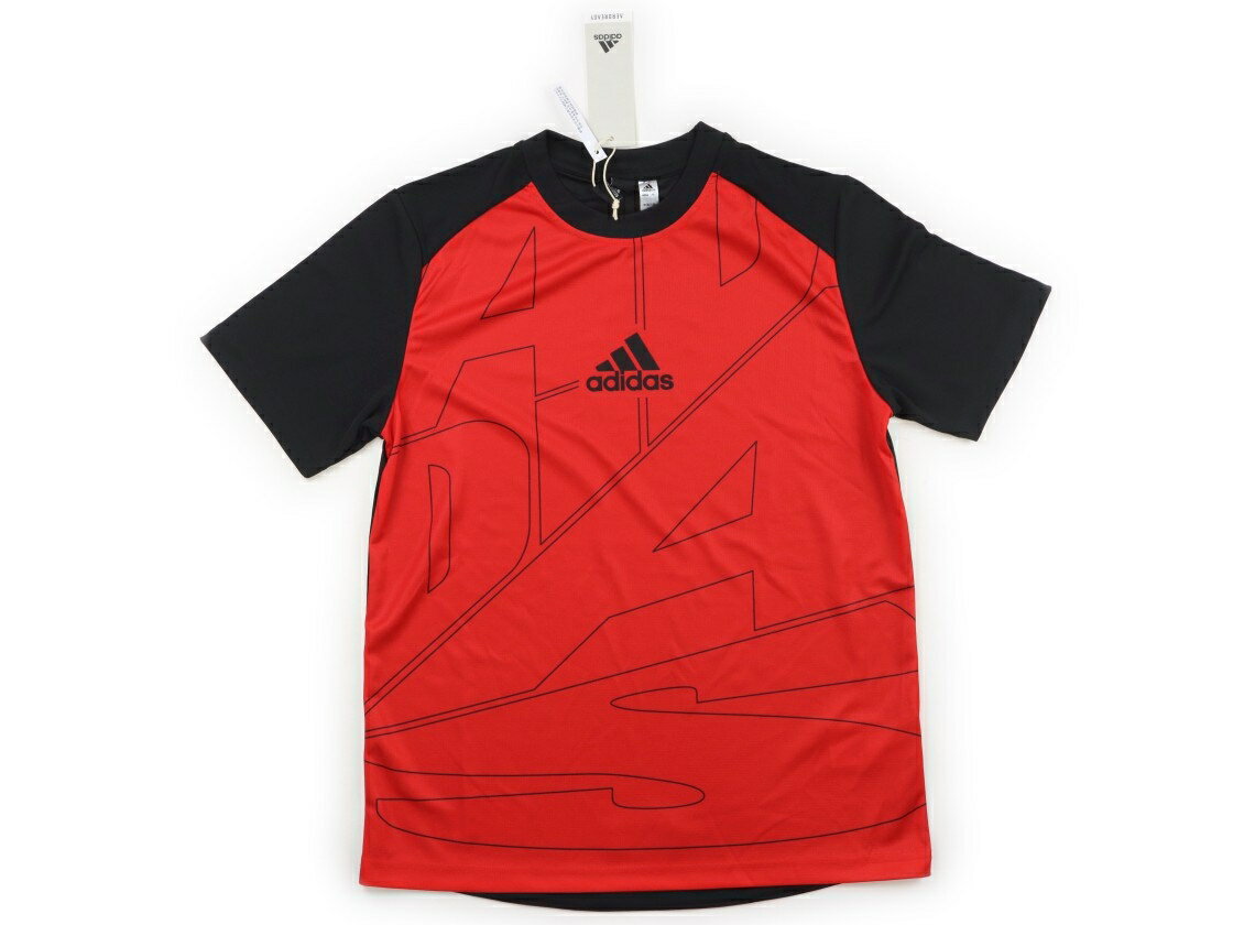 アディダス Adidas スポーツウェア・ダンスウェア 160 男の子 赤、黒 子供服 ベビー服 キッズ アウトレット ユーズド 【中古】キッズ・ベビー・マタニティ