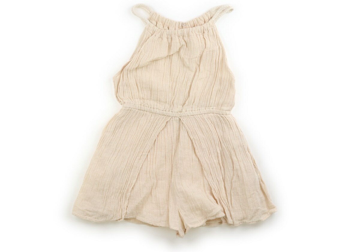 Overalls - ザラ ZARA コンビネゾン 120 女の子 ベージュ 子供服 ベビー服 キッズ アウトレット ユーズド 【中古】キッズ・ベビー・マタニティ