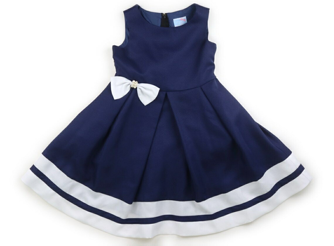Jumpers - キャサリン・コテージ Catherine Cottage ジャンパースカート 120 女の子 ネイビー、白 子供服 ベビー服 キッズ アウトレット ユーズド 【中古】キッズ・ベビー・マタニティ