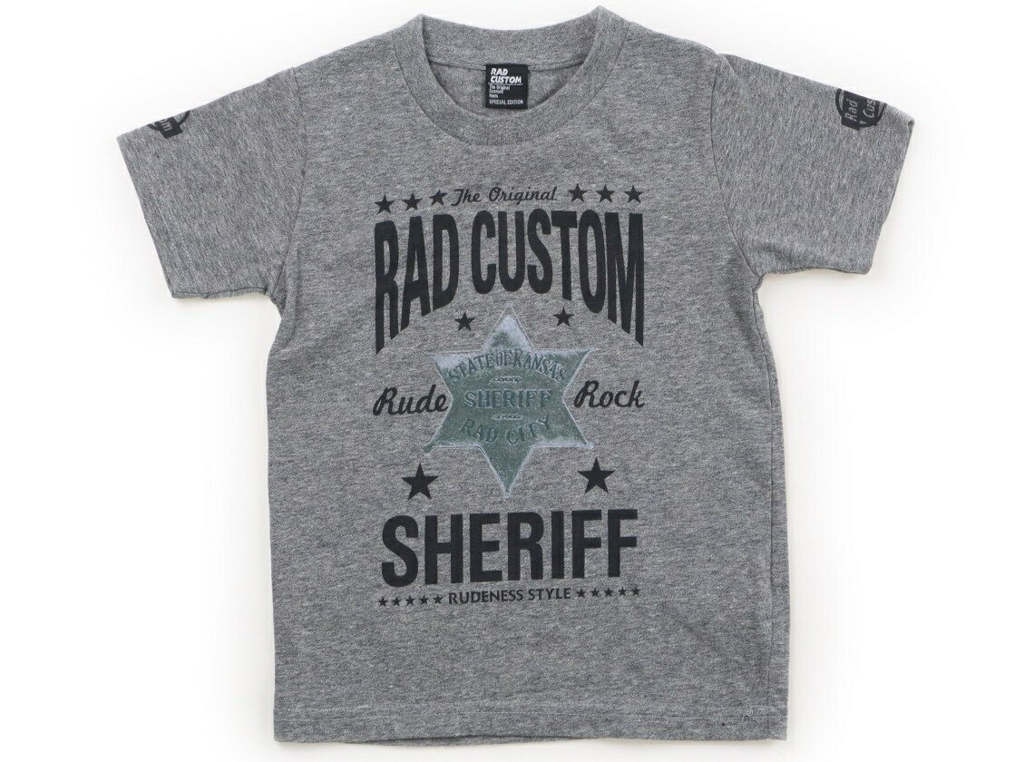 　ブランド 　RAD CUSTOM(ラッドカスタム) 　カテゴリー 　Tシャツ・カットソー 　サイズ 　110サイズ 　色 　グレー、黒い英文字、星 　状態 　★★★★★ 　記名 　なし 　ジャンル 　Boy 使用感のあまりない美品です。 ＊【状態】【サイズ】に関しての詳しい説明はこちら