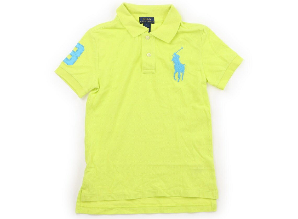 ポロラルフローレン POLO RALPH LAUREN ポロシャツ 130 男の子 蛍光イエロー系 子供服 ベビー服 キッズ アウトレット ユーズド 【中古】キッズ・ベビー・マタニティ