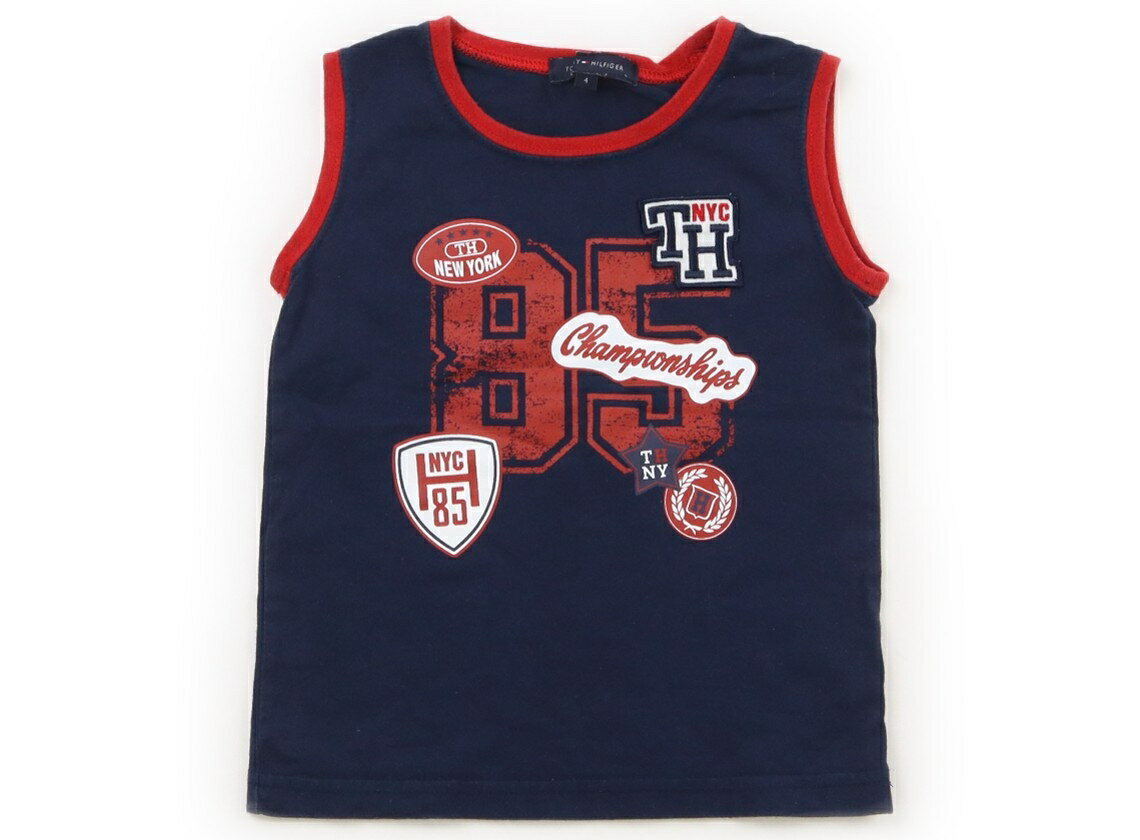 Tommy Hilfiger Tank Top/Camisole, Size 100, Boys, Navy, Red, Numbers, Children's Clothing, Baby Clothes, Kids, Outlet, Used [Pre-owned] Kids, Baby, Maternity