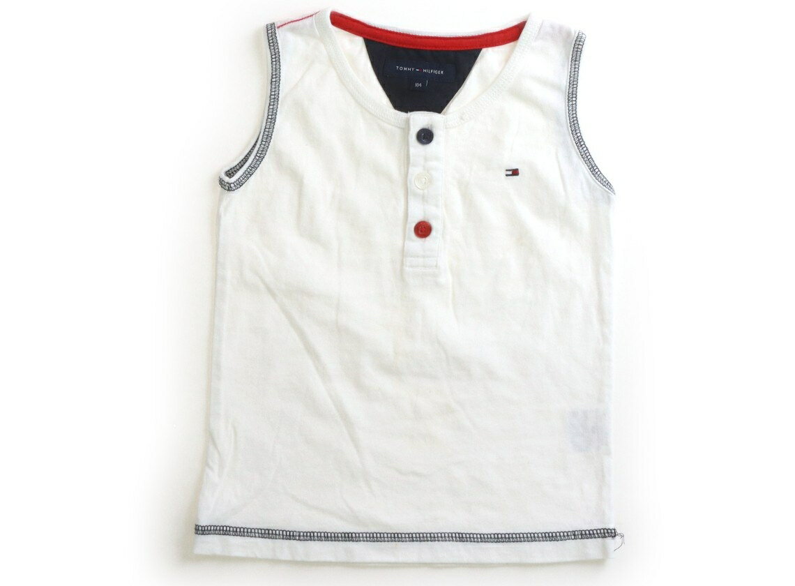 토미 힐피거 Tommy Hilfiger 탱크 탑 캐미솔 100 소년 흰색 어린이 옷 아기 옷 키즈 아울렛 유즈드 [중고] 키즈 아기 출산