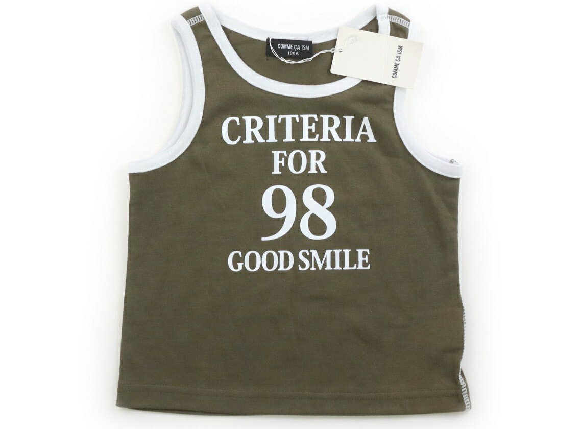 COMME CA ISM Tank Top/Camisole, Size 100, Girls, Dark Green, Children's Clothing, Baby Clothes, Kids, Outlet, Used [Pre-owned] Kids, Baby, Maternity