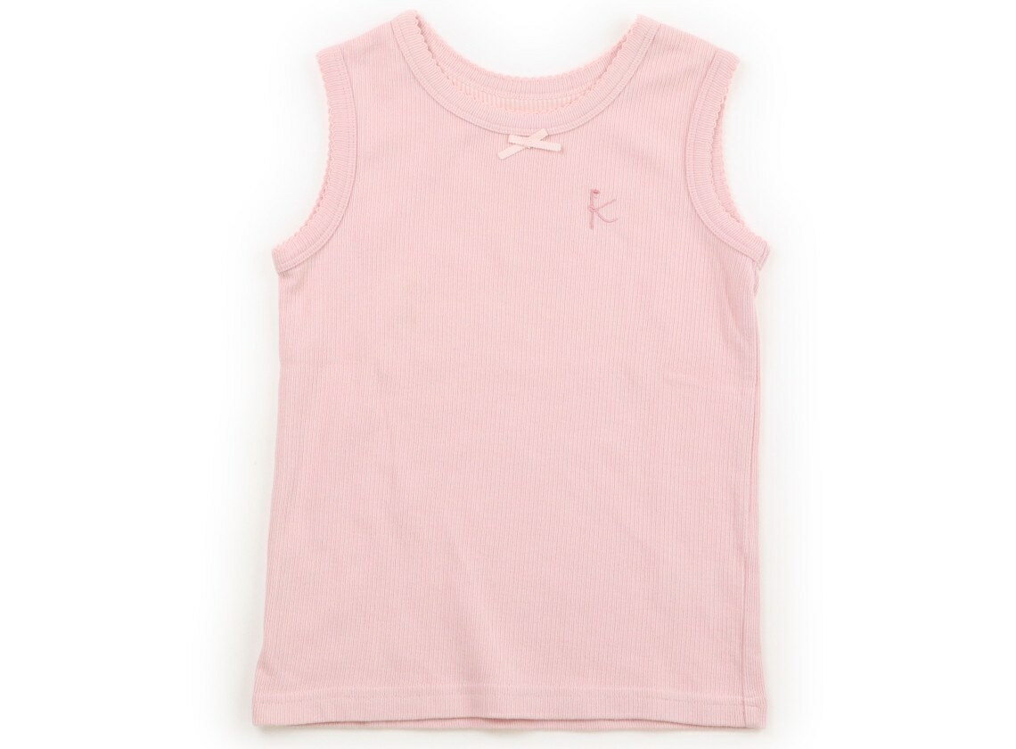 Kumikyoku Tank Top/Camisole, Size 130, Girls, Pink, Ribbon, Children's Clothing, Baby Clothes, Kids, Outlet, Used [Pre-owned] Kids, Baby, Maternity
