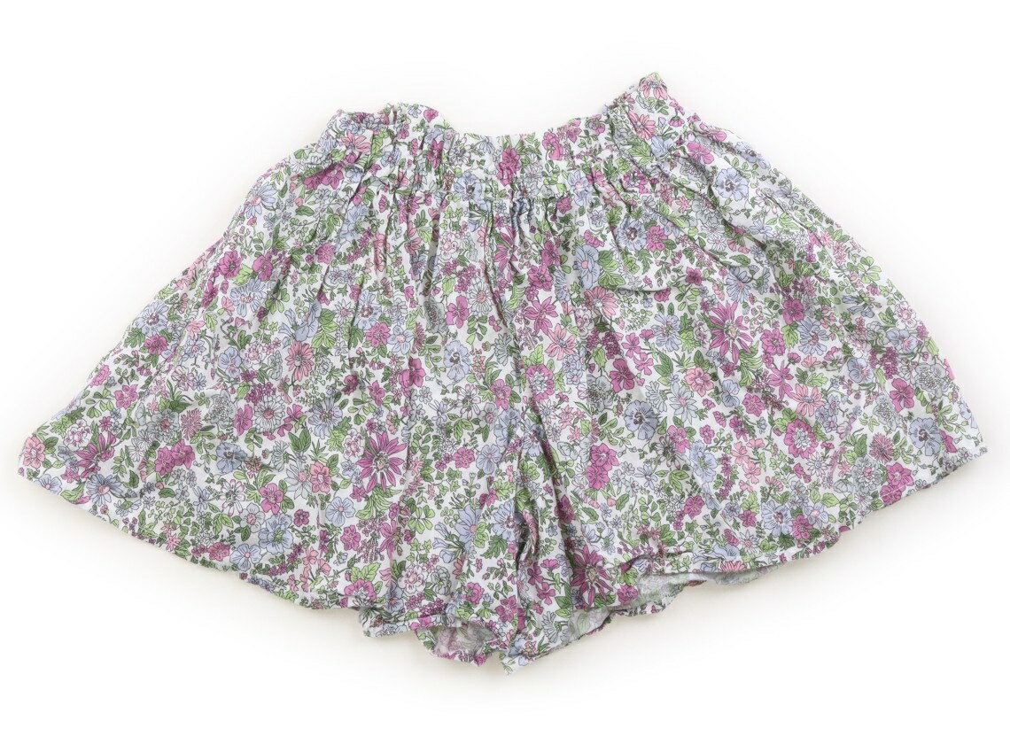 Culottes - べべ BeBe キュロット 110 女の子 パープル、ブルー、花柄 子供服 ベビー服 キッズ アウトレット ユーズド 【中古】キッズ・ベビー・マタニティ