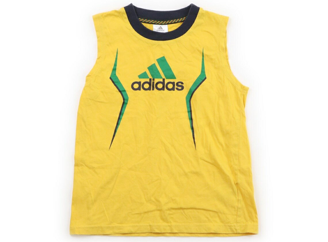 アディダス Adidas タンクトップ・キャミソール 130 女の子 山吹色 子供服 ベビー服 キッズ アウトレット ユーズド 【中古】キッズ・ベビー・マタニティ