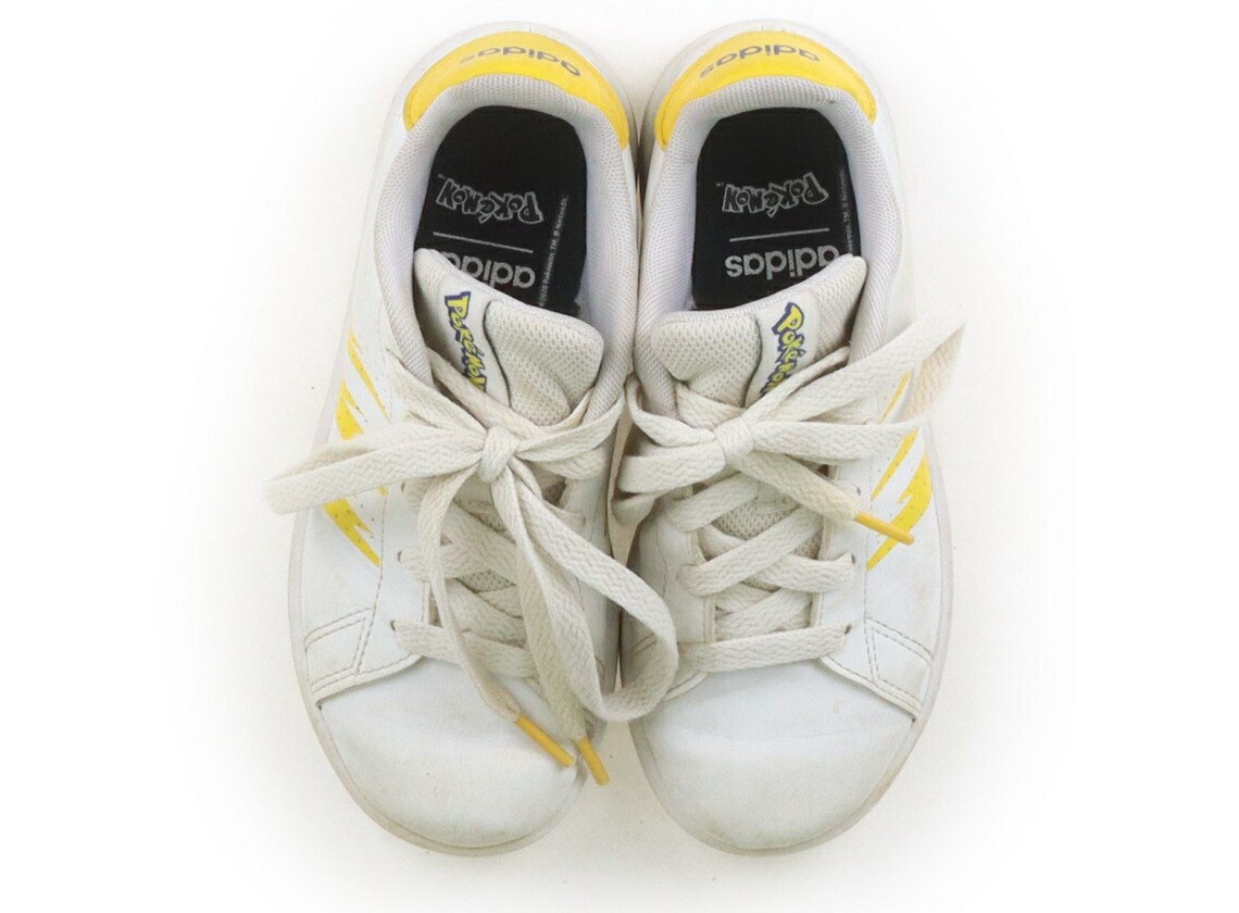 アディダス Adidas スニーカー 靴18cm〜 男の子 オフ・イエロー・ピカチュウ 子供服 ベビー服 キッズ アウトレット ユーズド 【中古】キッズ・ベビー・マタニティ