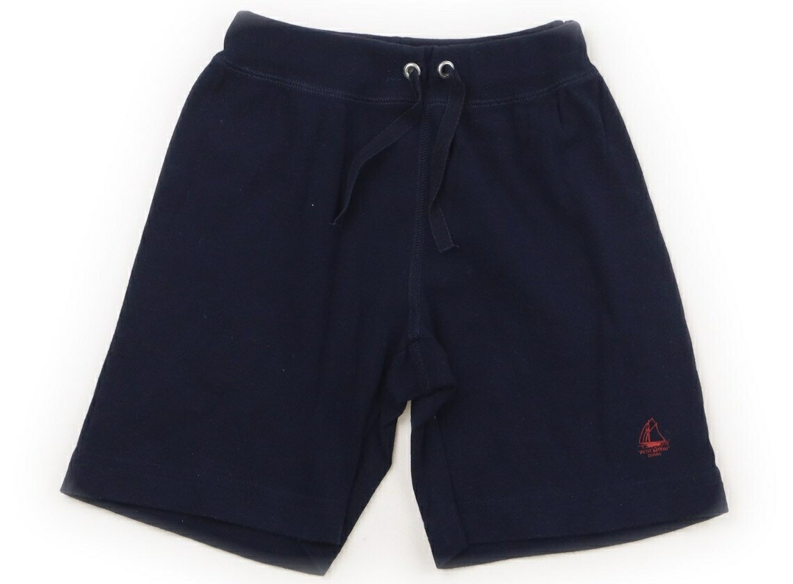 Long-Trousers, Trousers - プチバトー PETIT BATEAU ハーフパンツ 100 男の子 ネイビー 子供服 ベビー服 キッズ アウトレット ユーズド 【中古】キッズ・ベビー・マタニティ