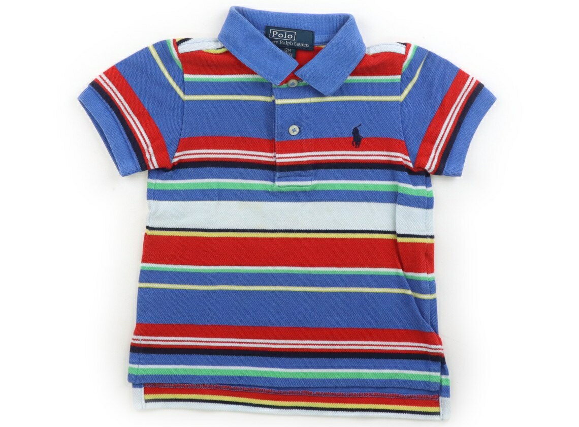 ポロラルフローレン POLO RALPH LAUREN ポロシャツ 80 男の子 スモーキーブルー、赤、黄色、白、緑、ボーダー 子供服 ベビー服 キッズ アウトレット ユーズド 【中古】キッズ・ベビー・マタニティ