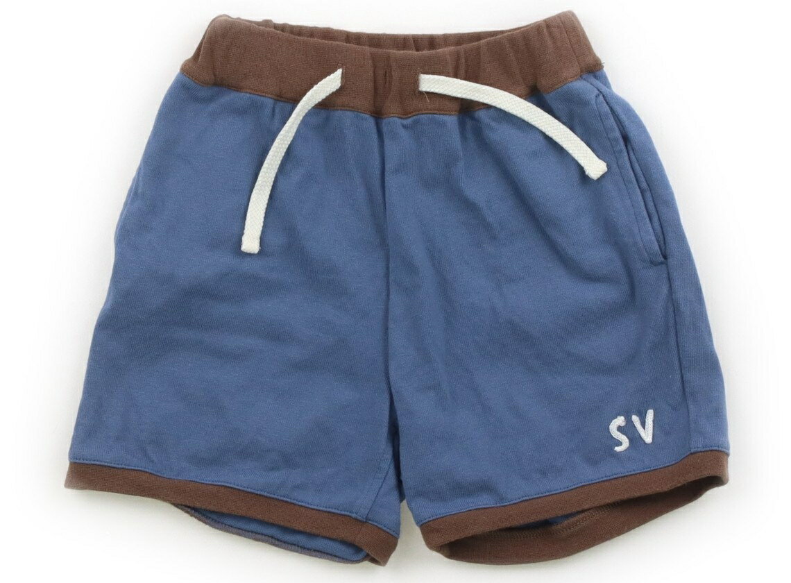 Long-Trousers, Trousers - セスタヴォカーレ 6 vocaLe ショートパンツ 100 男の子 グレイッシュブルー　茶 子供服 ベビー服 キッズ アウトレット ユーズド 【中古】キッズ・ベビー・マタニティ