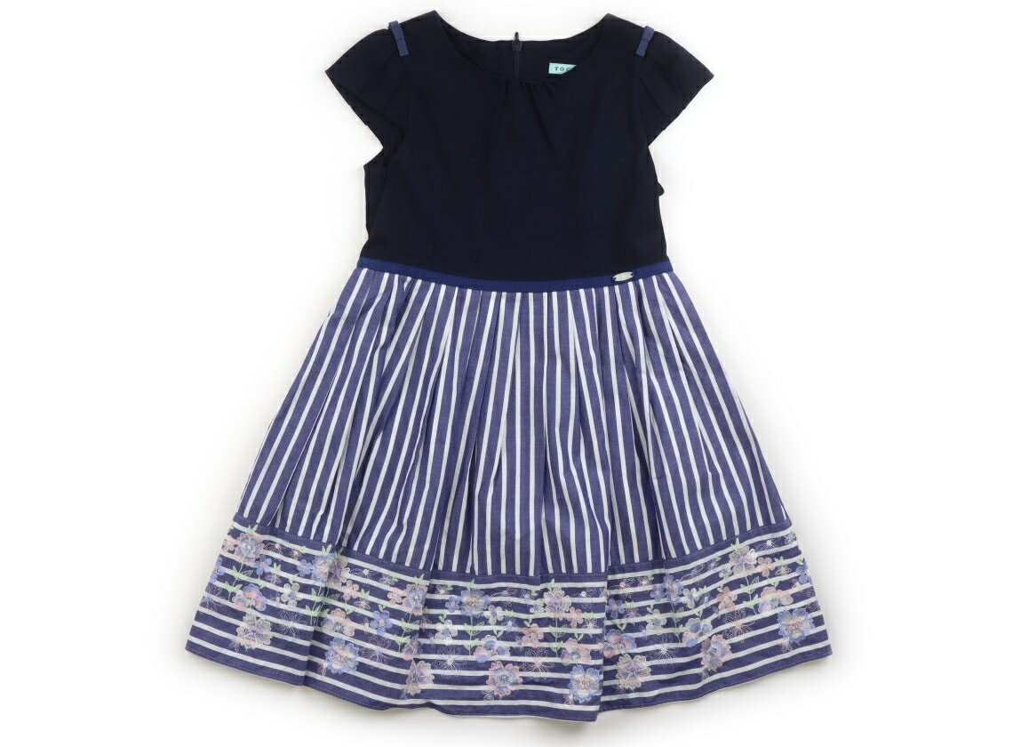 TOCCA　トッカ　ワンピース　ネイビー　リボン　フォーマル　卒業式　150 TOCCA（トッカ） ワンピース PROMISE RIBBON ROSETTE ドレス